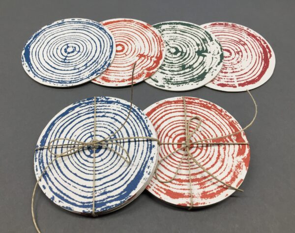 Wood Round Coasters